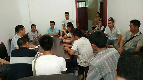 惠水县交通运输局组织贫困村干部群